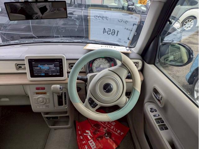 アルトラパン X 4WD メモリーナビ フルセグTV 全方位カメラ スマートキー HIDヘッドライト 衝突軽減ブレーキ シートヒーター Bluetooth 純正14インチアルミ(19枚目)