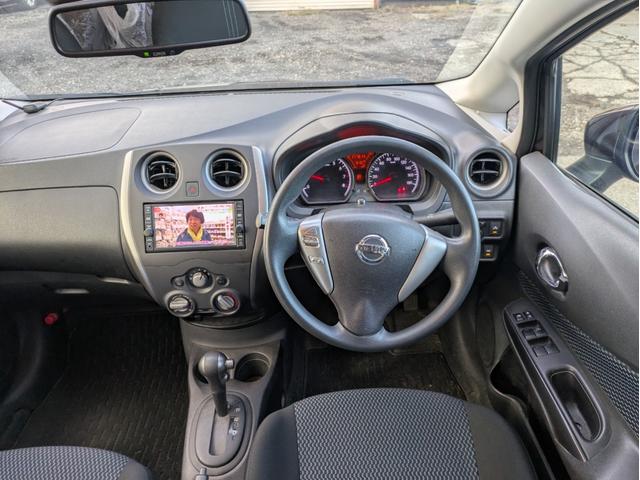 ノート Ｘ　ＦＯＵＲ　４ＷＤ　メモリーナビ　フルセグＴＶ　全方位カメラ　スマートキー　ＬＥＤヘッドライト　衝突軽減ブレーキ　Ｂｌｕｅｔｏｏｔｈ　純正１４インチ鉄（19枚目）