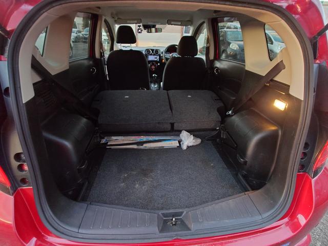 ノート Ｘ　ＦＯＵＲ　４ＷＤ　メモリーナビ　フルセグＴＶ　スマートキー　衝突軽減ブレーキ　前ドラレコ　Ｂｌｕｅｔｏｏｔｈ　純正１４インチ鉄（38枚目）