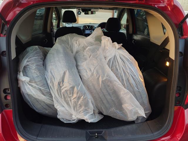 ノート Ｘ　ＦＯＵＲ　４ＷＤ　メモリーナビ　フルセグＴＶ　スマートキー　衝突軽減ブレーキ　前ドラレコ　Ｂｌｕｅｔｏｏｔｈ　純正１４インチ鉄（39枚目）