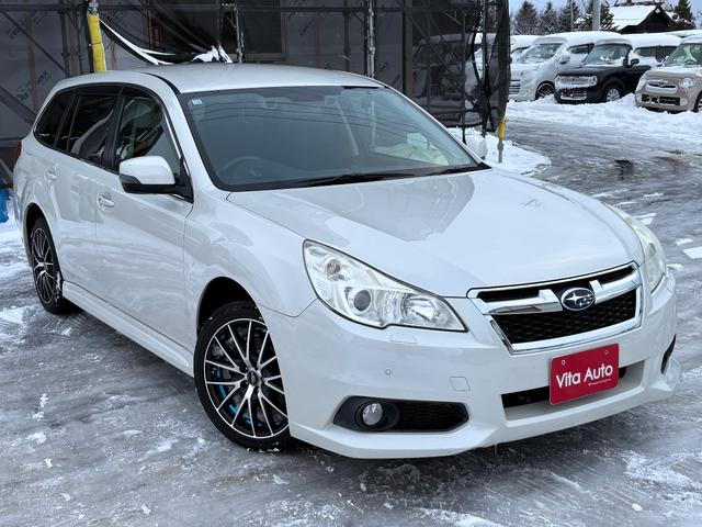 レガシィツーリングワゴン ２．５ｉアイサイト　４ＷＤ　ＨＤＤナビ　フルセグＴＶ　スマートキー　ＨＩＤヘッドライト　衝突軽減ブレーキ　前ドラレコ　Ｂｌｕｅｔｏｏｔｈ　クルコン　社外１７インチアルミ　ＥＴＣ（2枚目）