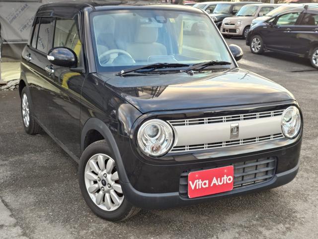 アルトラパン Ｘ　４ＷＤ　スマートキー　ＨＩＤヘッドライト　衝突軽減ブレーキ　前ドラレコ　シートヒーター　純正１４インチアルミ　ＥＴＣ（2枚目）