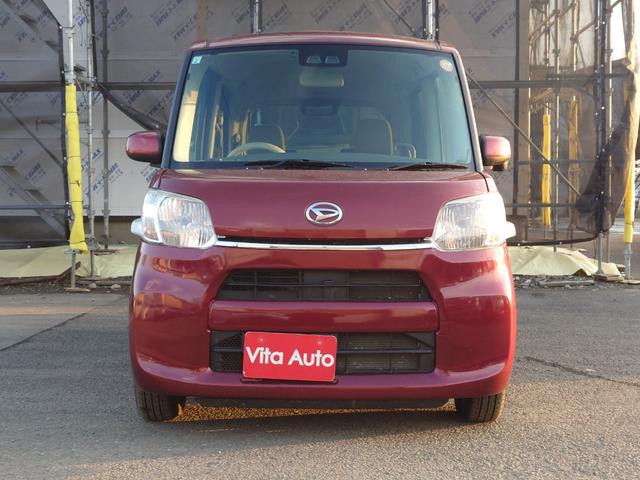 タント Ｘ　ＳＡＩＩＩ　４ＷＤ　メモリーナビ　フルセグＴＶ　リアカメラ　スマートキー　衝突軽減ブレーキ　片側パワスラ　シートヒーター　Ｂｌｕｅｔｏｏｔｈ　社外１４インチ鉄　ＥＴＣ（3枚目）