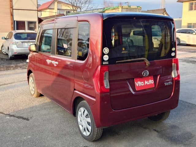 タント Ｘ　ＳＡＩＩＩ　４ＷＤ　メモリーナビ　フルセグＴＶ　リアカメラ　スマートキー　衝突軽減ブレーキ　片側パワスラ　シートヒーター　Ｂｌｕｅｔｏｏｔｈ　社外１４インチ鉄　ＥＴＣ（10枚目）