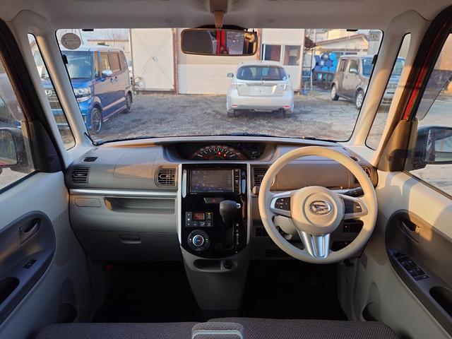 タント Ｘ　ＳＡＩＩＩ　４ＷＤ　メモリーナビ　フルセグＴＶ　リアカメラ　スマートキー　衝突軽減ブレーキ　片側パワスラ　シートヒーター　Ｂｌｕｅｔｏｏｔｈ　社外１４インチ鉄　ＥＴＣ（17枚目）