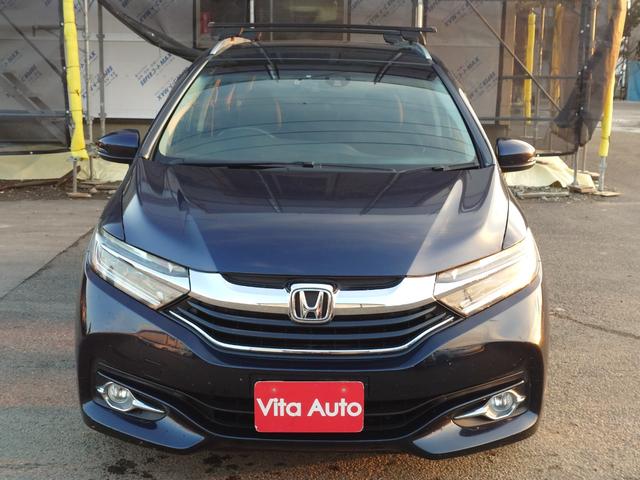 シャトル ハイブリッドＺ　４ＷＤ　メモリーナビ　フルセグＴＶ　スマートキー　ＬＥＤヘッドライト　衝突軽減ブレーキ　前ドラレコ　シートヒーター　Ｂｌｕｅｔｏｏｔｈ　クルコン　純正１６インチアルミ　ＥＴＣ（4枚目）