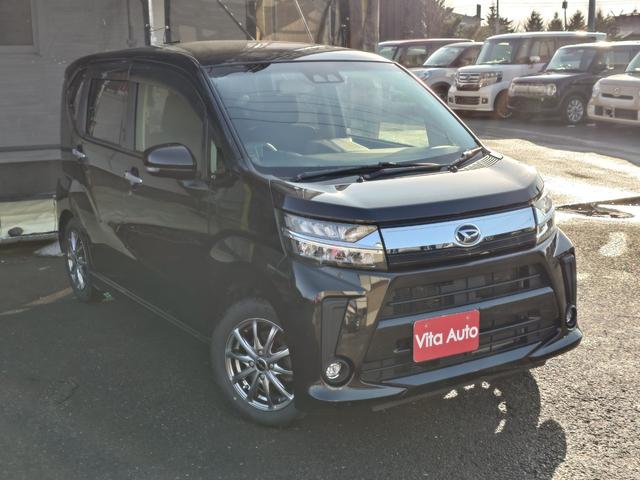 ムーヴ カスタム　Ｘリミテッド　ＳＡＩＩＩ　４ＷＤ　メモリーナビ　フルセグＴＶ　リアカメラ　スマートキー　ＨＩＤヘッドライト　衝突軽減ブレーキ　シートヒーター　Ｂｌｕｅｔｏｏｔｈ　社外１４インチアルミ（2枚目）