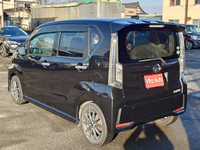 ムーヴ カスタム　Ｘリミテッド　ＳＡＩＩＩ　４ＷＤ　メモリーナビ　フルセグＴＶ　リアカメラ　スマートキー　ＨＩＤヘッドライト　衝突軽減ブレーキ　シートヒーター　Ｂｌｕｅｔｏｏｔｈ　社外１４インチアルミ（10枚目）