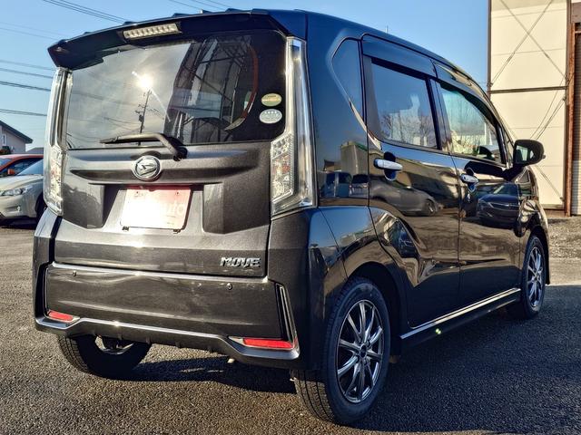 ムーヴ カスタム　Ｘリミテッド　ＳＡＩＩＩ　４ＷＤ　メモリーナビ　フルセグＴＶ　リアカメラ　スマートキー　ＨＩＤヘッドライト　衝突軽減ブレーキ　シートヒーター　Ｂｌｕｅｔｏｏｔｈ　社外１４インチアルミ（13枚目）