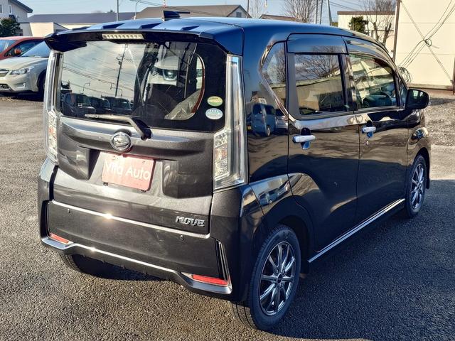 ムーヴ カスタム　Ｘリミテッド　ＳＡＩＩＩ　４ＷＤ　メモリーナビ　フルセグＴＶ　リアカメラ　スマートキー　ＨＩＤヘッドライト　衝突軽減ブレーキ　シートヒーター　Ｂｌｕｅｔｏｏｔｈ　社外１４インチアルミ（14枚目）