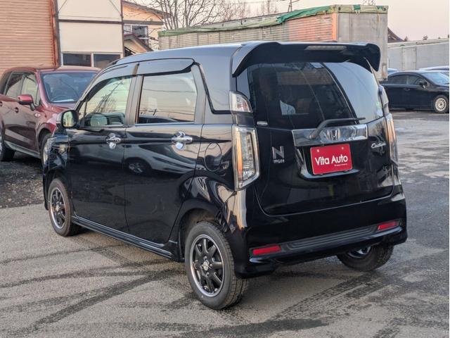 Ｎ－ＷＧＮカスタム Ｇ・Ａパッケージ　４ＷＤ　メモリーナビ　ワンセグＴＶ　リアカメラ　スマートキー　ＨＩＤヘッドライト　衝突軽減ブレーキ　前後ドラレコ　Ｂｌｕｅｔｏｏｔｈ　クルコン　社外１４インチアルミ（10枚目）