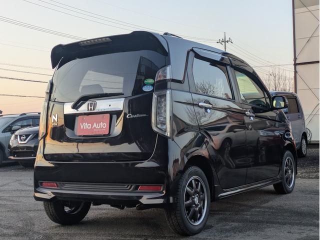 Ｎ－ＷＧＮカスタム Ｇ・Ａパッケージ　４ＷＤ　メモリーナビ　ワンセグＴＶ　リアカメラ　スマートキー　ＨＩＤヘッドライト　衝突軽減ブレーキ　前後ドラレコ　Ｂｌｕｅｔｏｏｔｈ　クルコン　社外１４インチアルミ（13枚目）