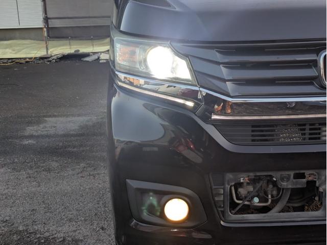 Ｎ－ＷＧＮカスタム Ｇ・Ａパッケージ　４ＷＤ　メモリーナビ　ワンセグＴＶ　リアカメラ　スマートキー　ＨＩＤヘッドライト　衝突軽減ブレーキ　前後ドラレコ　Ｂｌｕｅｔｏｏｔｈ　クルコン　社外１４インチアルミ（17枚目）