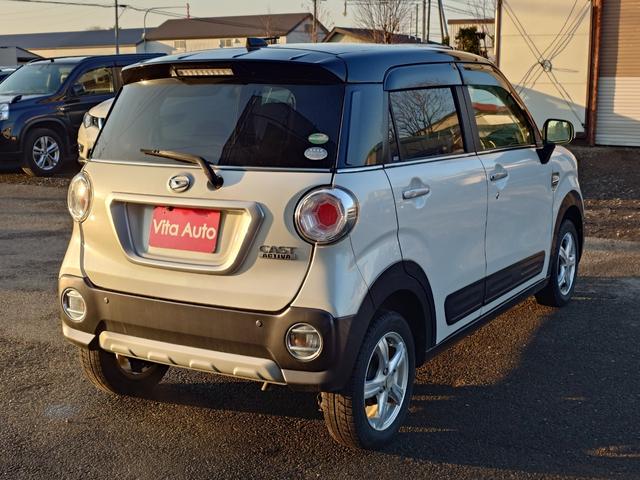 キャスト アクティバＧ　ＳＡＩＩ　４ＷＤ　ＳＤナビ　ワンセグＴＶ　リアカメラ　スマートキー　ＬＥＤヘッドライト　衝突軽減ブレーキ　社外１４インチアルミ（13枚目）