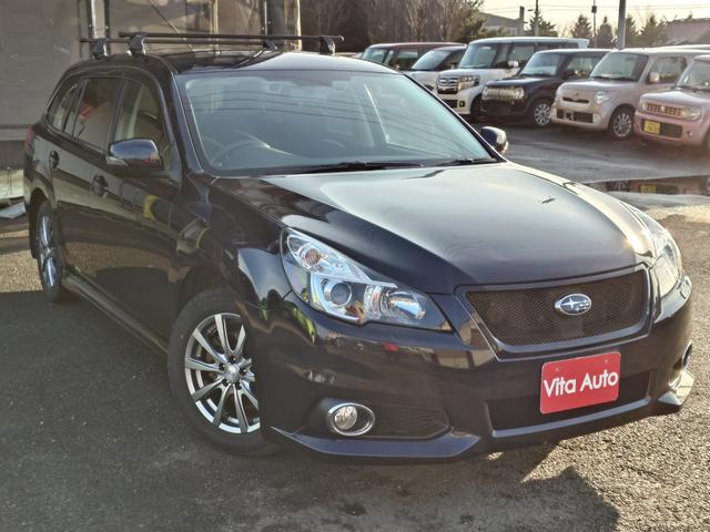 レガシィツーリングワゴン ２．５ｉ　Ｂスポーツアイサイト　４ＷＤ　ＳＤナビ　フルセグＴＶ　リアカメラ　スマートキー　ＨＩＤヘッドライト　衝突軽減ブレーキ　Ｂｌｕｅｔｏｏｔｈ　クルコン　社外１６インチアルミ　ＥＴＣ（2枚目）