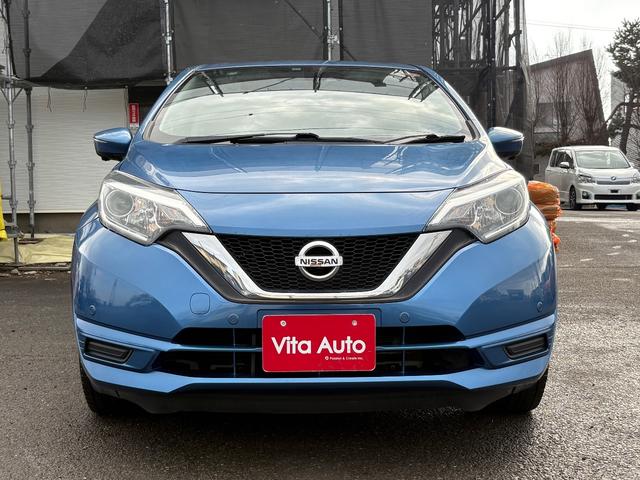 ノート X FOUR スマートセーフティエディション 4WD メモリーナビ フルセグTV 全方位カメラ スマートキー 衝突軽減ブレーキ 前後ドラレコ Bluetooth 純正14インチ鉄(3枚目)