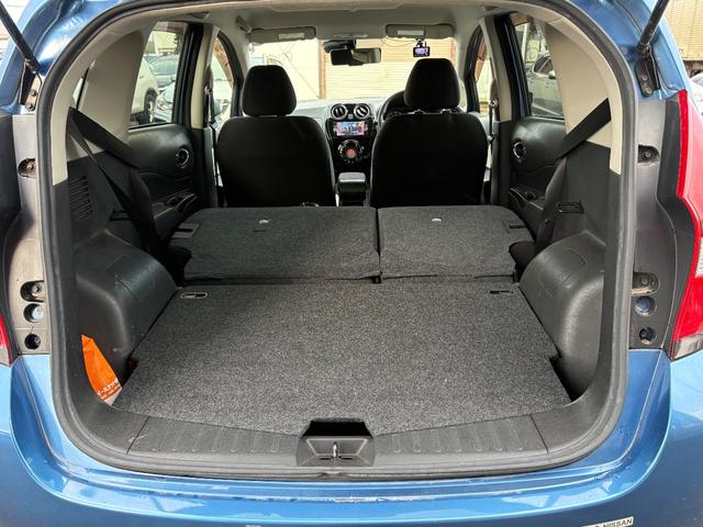 ノート X FOUR スマートセーフティエディション 4WD メモリーナビ フルセグTV 全方位カメラ スマートキー 衝突軽減ブレーキ 前後ドラレコ Bluetooth 純正14インチ鉄(42枚目)