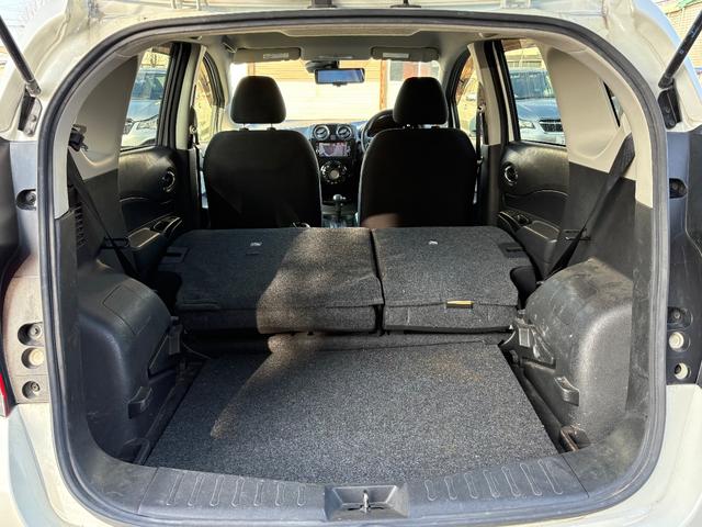 ノート X FOUR スマートセーフティエディション 4WD メモリーナビ フルセグTV 全方位カメラ スマートキー 衝突軽減ブレーキ Bluetooth 社外14インチアルミ(42枚目)