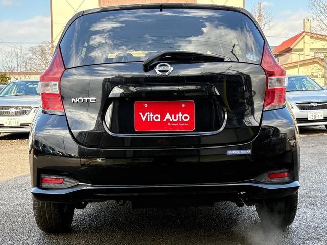 ノート X FOUR 4WD メモリーナビ フルセグTV リアカメラ スマートキー 衝突軽減ブレーキ 前ドラレコ Bluetooth 社外14インチアルミ(11枚目)