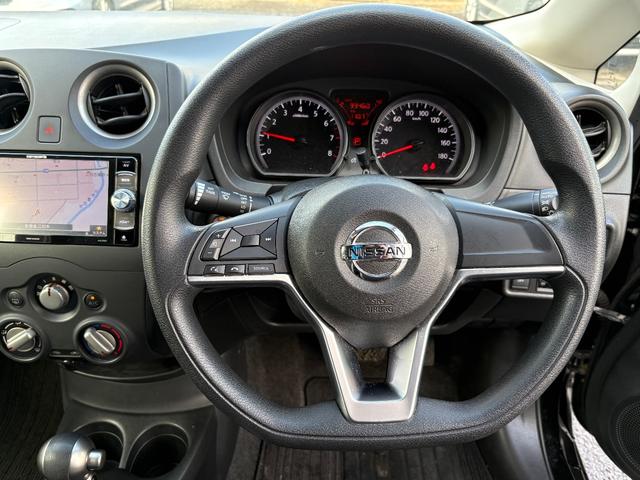 ノート X FOUR 4WD メモリーナビ フルセグTV リアカメラ スマートキー 衝突軽減ブレーキ 前ドラレコ Bluetooth 社外14インチアルミ(19枚目)