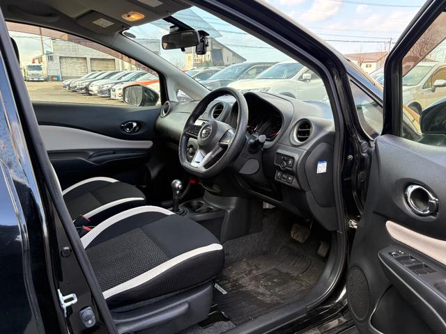 ノート X FOUR 4WD メモリーナビ フルセグTV リアカメラ スマートキー 衝突軽減ブレーキ 前ドラレコ Bluetooth 社外14インチアルミ(31枚目)