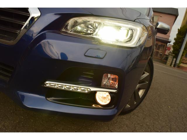 レヴォーグ 1.6GTアイサイト プラウドエディション 4WD 本州仕入れ アイサイトver3 ブレーキサポート フルセグTV対応ナビ Bluetooth ETC サイドカメラ クルーズコントロール パワーシート 革巻ステアリング スバル純正17インチAW(14枚目)