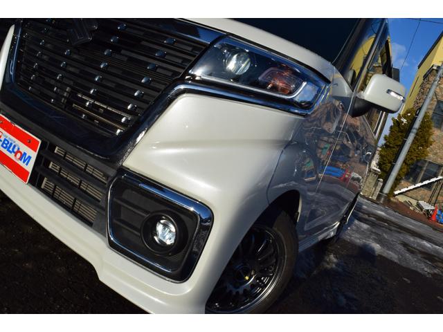 スペーシアカスタム ハイブリッドGS 4WD 本州仕入れ フルセグTV対応ナビ Bluetooth アイドリングストップ パワースライドドア シートヒーター ミラーヒーター プッシュスタート スマートキー LEDヘッドライト(12枚目)