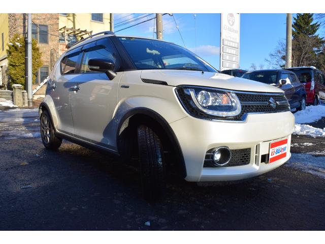 イグニス Fリミテッド 4WD 本州仕入れ デュアルカメラブレーキサポート フルセグTV対応ナビ Bluetooth バックカメラ クルーズコントロール シートヒーター ハーフレザーシート LEDヘッドライト スズキ純正AW(6枚目)