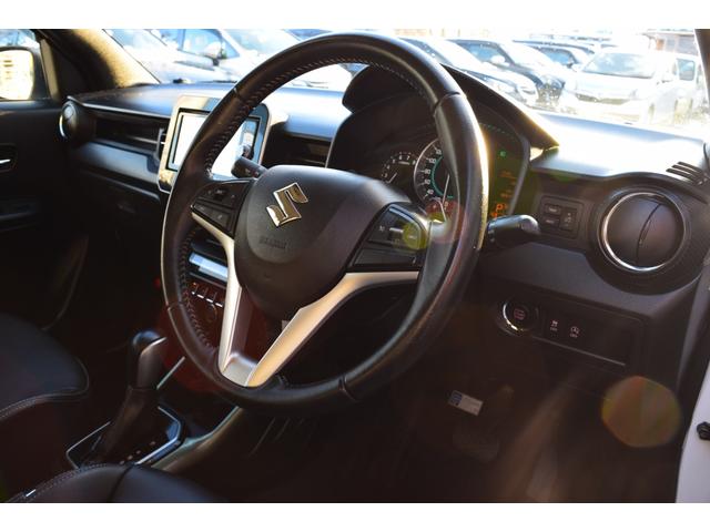 イグニス Fリミテッド 4WD 本州仕入れ デュアルカメラブレーキサポート フルセグTV対応ナビ Bluetooth バックカメラ クルーズコントロール シートヒーター ハーフレザーシート LEDヘッドライト スズキ純正AW(23枚目)