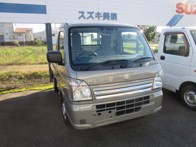 キャリイトラック KCエアコン・パワステ 4WD パワーウインド キーレス レーダーブレーキ アッパーメンバーガード スタッドレスホイール付(2枚目)