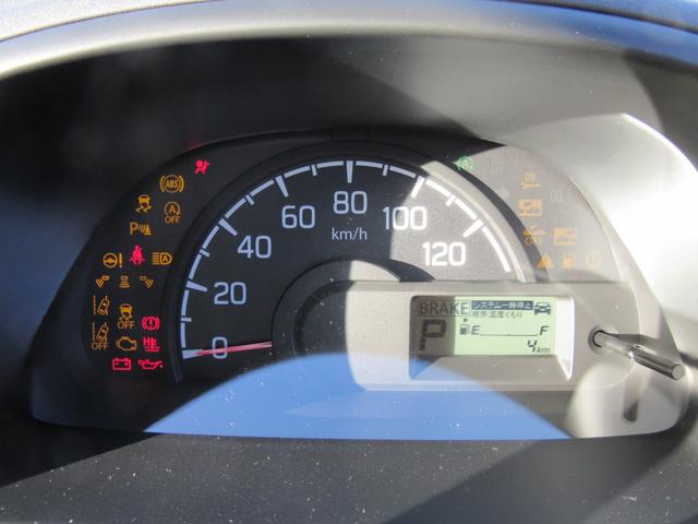 キャリイトラック KCエアコン・パワステ 4WD パワーウインド キーレス レーダーブレーキ アッパーメンバーガード スタッドレスホイール付(5枚目)