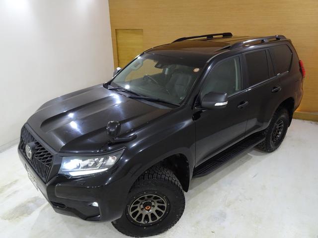 ランドクルーザープラド ＴＸ　Ｌパッケージ　４ＷＤ・本州仕入・サンルーフ・新リフトアップ・デルタフォース＆新ジオランダーＸ－ＡＴ・社外グリル・黒本革・Ｆ席ベンチレーション・ナビＴＶブルートゥースＤＶＤ・ＢカメラＥＴＣ・クルコン・チッピング塗装（22枚目）
