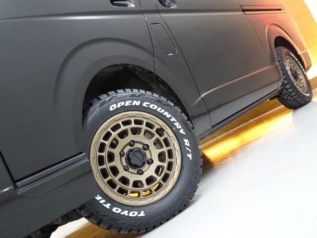ハイエースワゴン ＧＬ　４ＷＤ／本州仕入／１オーナー／モデリスタリップ／新丸目キット／新マッドヴァンス＆オプカン／部分チッピング塗装／リアヒーター／純正ナビＴＶブルートゥースＤＶＤ／フリップダウン／パワースライド／１０人乗（5枚目）