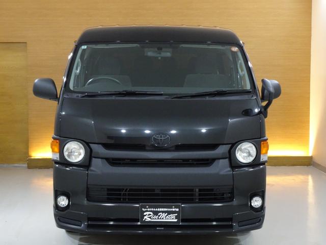 ハイエースワゴン ＧＬ　４ＷＤ／本州仕入／１オーナー／モデリスタリップ／新丸目キット／新マッドヴァンス＆オプカン／部分チッピング塗装／リアヒーター／純正ナビＴＶブルートゥースＤＶＤ／フリップダウン／パワースライド／１０人乗（10枚目）