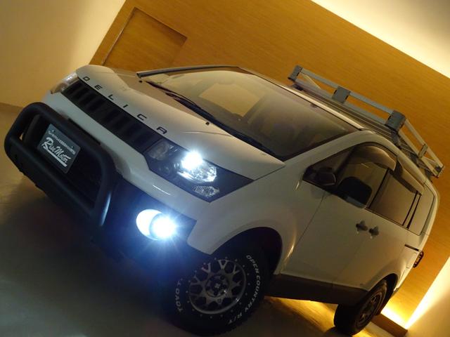 デリカＤ：５ Ｄ　パワーパッケージ　４ＷＤ／本州仕入／寒冷地仕様／エクストリームＪ＆新オプカン／新テールガード＆ブルバー／ルーフキャリア／リアラダー／ＯＰサブバッテリー／ナビＴＶブルートゥースＤＶＤ／フリップＭ／両側電動／新ＬＥＤフォグ（11枚目）