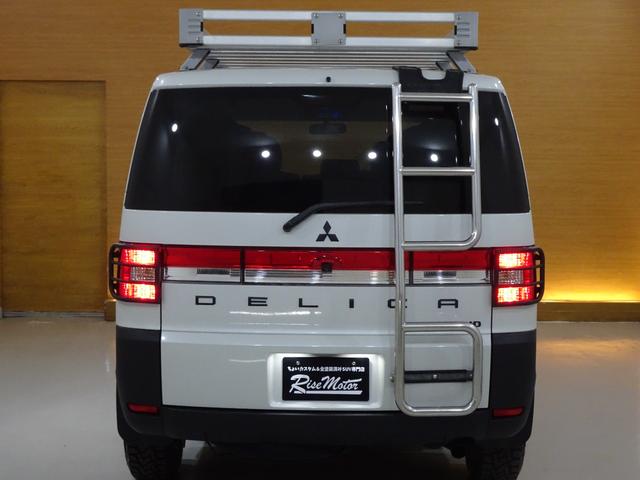 デリカＤ：５ Ｄ　パワーパッケージ　４ＷＤ／本州仕入／寒冷地仕様／エクストリームＪ＆新オプカン／新テールガード＆ブルバー／ルーフキャリア／リアラダー／ＯＰサブバッテリー／ナビＴＶブルートゥースＤＶＤ／フリップＭ／両側電動／新ＬＥＤフォグ（36枚目）