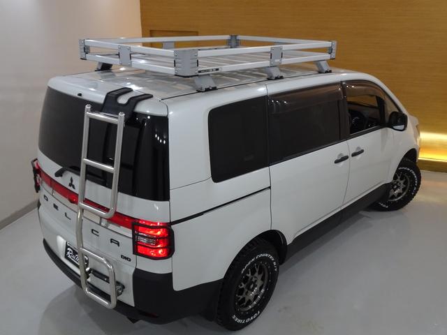 デリカＤ：５ Ｄ　パワーパッケージ　４ＷＤ／本州仕入／寒冷地仕様／エクストリームＪ＆新オプカン／新テールガード＆ブルバー／ルーフキャリア／リアラダー／ＯＰサブバッテリー／ナビＴＶブルートゥースＤＶＤ／フリップＭ／両側電動／新ＬＥＤフォグ（37枚目）