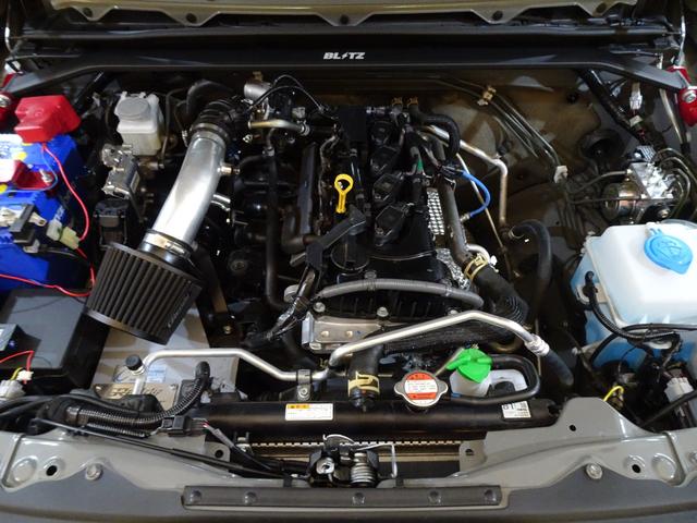 ジムニーシエラ ＪＣ　１オーナー／下取車／構造変更済み３ナンバー／モンロー足廻り／デイトナ＆ＢＦグッドリッチ３１ｘ１０．５Ｒ１５／８型ナビＴＶブルートゥースＤＶＤドラレコ／前後カメラ／ＢＬＩＴＺタワーバー／タニグチマフラー（19枚目）