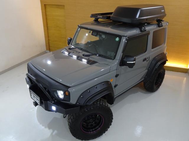 ジムニーシエラ ＪＣ　１オーナー／下取車／構造変更済み３ナンバー／モンロー足廻り／デイトナ＆ＢＦグッドリッチ３１ｘ１０．５Ｒ１５／８型ナビＴＶブルートゥースＤＶＤドラレコ／前後カメラ／ＢＬＩＴＺタワーバー／タニグチマフラー（22枚目）