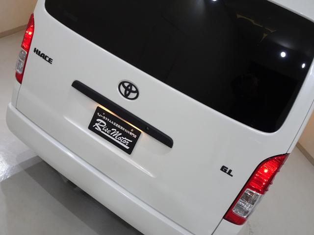 ハイエースワゴン ＧＬ　本州仕入／１０人乗り／新丸目キット／新マッドヴァンス＆オプカン／チッピング塗装／Ｆハーフエアロ／ナビＴＶブルートゥースＤＶＤ／フリップダウン／ＥＴＣ／Ｂカメラ／革調シートカバー／パワスラ／リアヒーター（39枚目）
