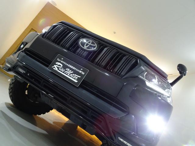 ランドクルーザープラド ＴＸ　後期型／本州仕入／リフトアップ／サンルーフ／ＴＲＤスポイラー／モデリスタマフラー／バグガード／リアバンパーガード／革調シートカバー／ナビＴＶブルートゥースＤＶＤ／リアモニター／ドラレコ／ＩＤＬＥＵＰ（25枚目）