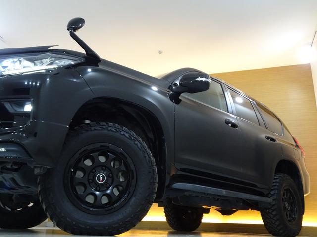 ランドクルーザープラド ＴＸ　後期型／本州仕入／リフトアップ／サンルーフ／ＴＲＤスポイラー／モデリスタマフラー／バグガード／リアバンパーガード／革調シートカバー／ナビＴＶブルートゥースＤＶＤ／リアモニター／ドラレコ／ＩＤＬＥＵＰ（30枚目）