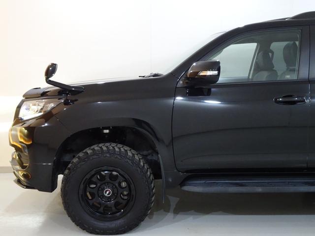 ランドクルーザープラド ＴＸ　後期型／本州仕入／リフトアップ／サンルーフ／ＴＲＤスポイラー／モデリスタマフラー／バグガード／リアバンパーガード／革調シートカバー／ナビＴＶブルートゥースＤＶＤ／リアモニター／ドラレコ／ＩＤＬＥＵＰ（32枚目）