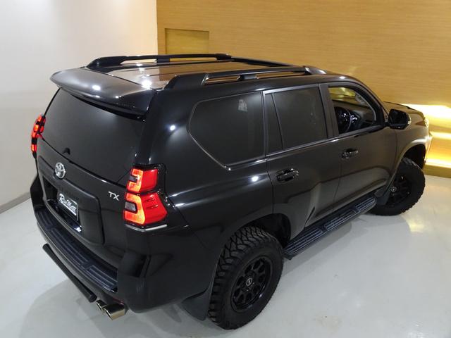 ランドクルーザープラド ＴＸ　後期型／本州仕入／リフトアップ／サンルーフ／ＴＲＤスポイラー／モデリスタマフラー／バグガード／リアバンパーガード／革調シートカバー／ナビＴＶブルートゥースＤＶＤ／リアモニター／ドラレコ／ＩＤＬＥＵＰ（36枚目）