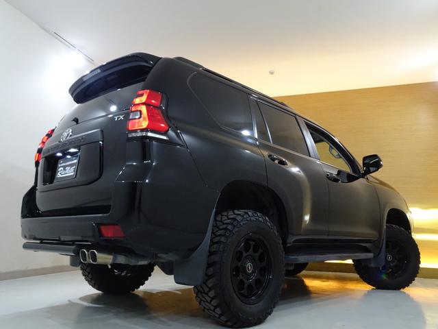 ランドクルーザープラド ＴＸ　後期型／本州仕入／リフトアップ／サンルーフ／ＴＲＤスポイラー／モデリスタマフラー／バグガード／リアバンパーガード／革調シートカバー／ナビＴＶブルートゥースＤＶＤ／リアモニター／ドラレコ／ＩＤＬＥＵＰ（37枚目）