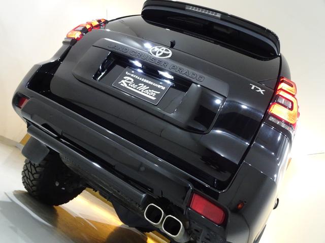 ランドクルーザープラド ＴＸ　後期型／本州仕入／リフトアップ／サンルーフ／ＴＲＤスポイラー／モデリスタマフラー／バグガード／リアバンパーガード／革調シートカバー／ナビＴＶブルートゥースＤＶＤ／リアモニター／ドラレコ／ＩＤＬＥＵＰ（39枚目）