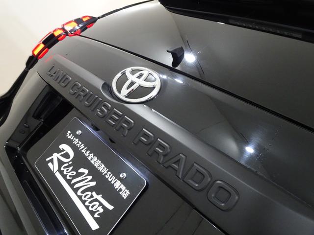 ランドクルーザープラド ＴＸ　後期型／本州仕入／リフトアップ／サンルーフ／ＴＲＤスポイラー／モデリスタマフラー／バグガード／リアバンパーガード／革調シートカバー／ナビＴＶブルートゥースＤＶＤ／リアモニター／ドラレコ／ＩＤＬＥＵＰ（41枚目）