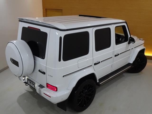 Ｇクラス Ｇ４００ｄ　ＡＭＧライン　Ｇ６３仕様／オパリスホワイト／ＶＯＳＳＥＮ２２ＡＷ／ＡＭＧライン／Ｇｍａｎｕｆａｋｔｕｒ／ラグジュアリーＰＫＧ／ダイヤモンドステッチナッパレザー／アダプティブダンピング／ローウェンＦスポ／ＯＰリアスポ（39枚目）
