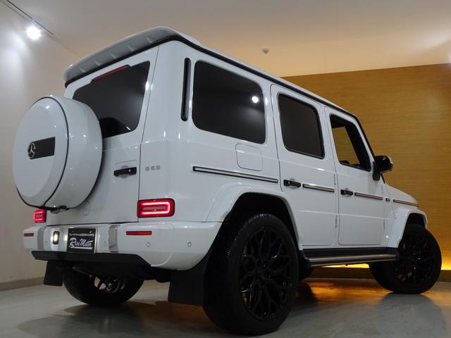 Ｇクラス Ｇ４００ｄ　ＡＭＧライン　Ｇ６３仕様／オパリスホワイト／ＶＯＳＳＥＮ２２ＡＷ／ＡＭＧライン／Ｇｍａｎｕｆａｋｔｕｒ／ラグジュアリーＰＫＧ／ダイヤモンドステッチナッパレザー／アダプティブダンピング／ローウェンＦスポ／ＯＰリアスポ（40枚目）