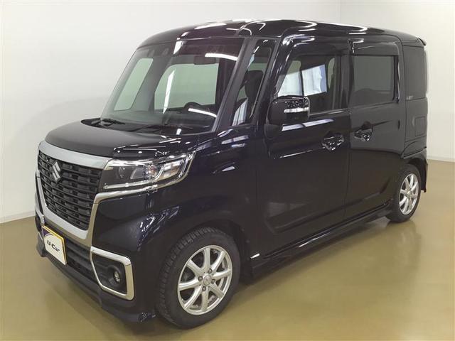 スペーシアカスタム ハイブリッドGS 4WD 片側電動スライドドア スマートキー 社外ナビ ベンチシート LEDライト レーダークルーズコントロール 夏タイヤを積込 シートヒーター(2枚目)